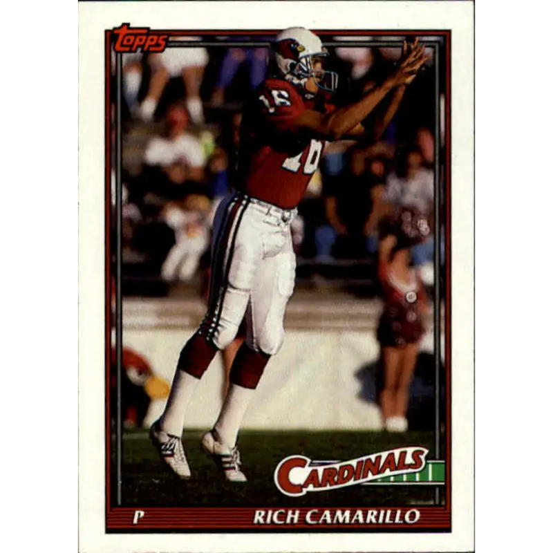 1991 Topps #504 Rich Camarillo NM-MT Phoenix Cardinals Football Card - Football Card Single