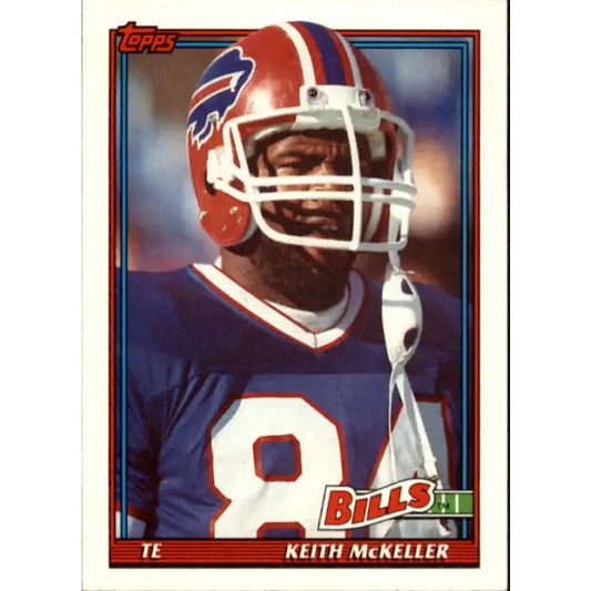 1991 Topps #51 Keith McKeller NM-MT Buffalo Bills Football Card