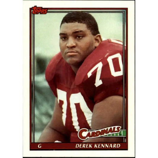 1991 Topps #510 Derek Kennard NM-MT Phoenix Cardinals Football Card - Football Card Single