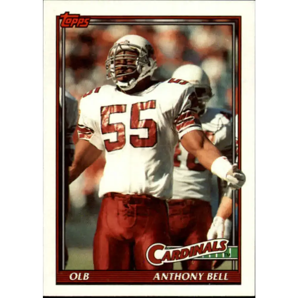 1991 Topps #514 Anthony Bell NM-MT Phoenix Cardinals Football Card - Football Card Single