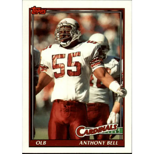 1991 Topps #514 Anthony Bell NM-MT Phoenix Cardinals Football Card - Football Card Single
