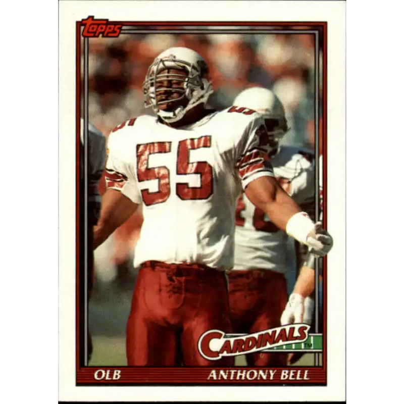 1991 Topps #514 Anthony Bell NM-MT Phoenix Cardinals Football Card - Football Card Single