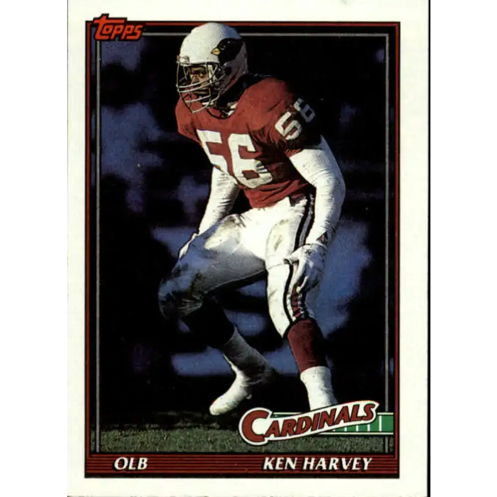 1991 Topps #518 Ken Harvey NM-MT Phoenix Cardinals Football Card - Football Card Single