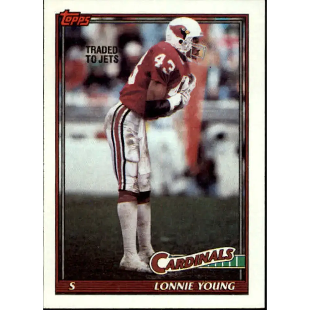 1991 Topps #521 Lonnie Young NM-MT New York Jets Football Card - Football Card Single