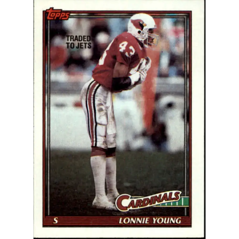 1991 Topps #521 Lonnie Young NM-MT New York Jets Football Card - Football Card Single