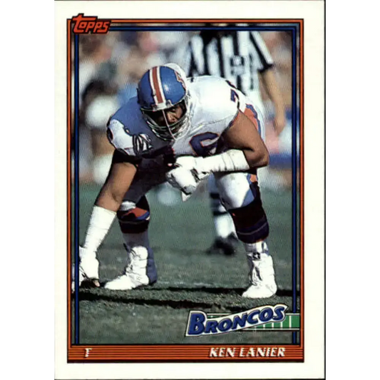 1991 Topps #551 Ken Lanier NM-MT Denver Broncos Football Card
