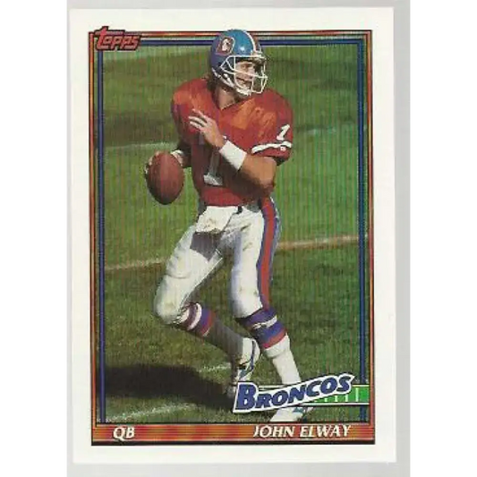 1991 Topps #554 John Elway NM-MT Denver Broncos Football Card