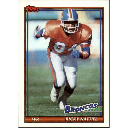 1991 Topps #557 Ricky Nattiel NM-MT Denver Broncos Football Card