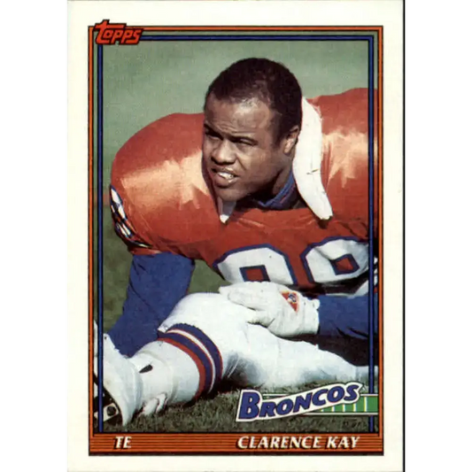 1991 Topps #558 Clarence Kay NM-MT Denver Broncos Football Card