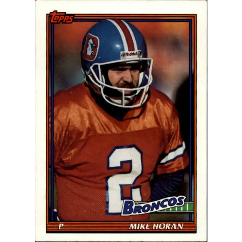 1991 Topps #560 Mike Horan NM-MT Denver Broncos Football Card - Football Card Single