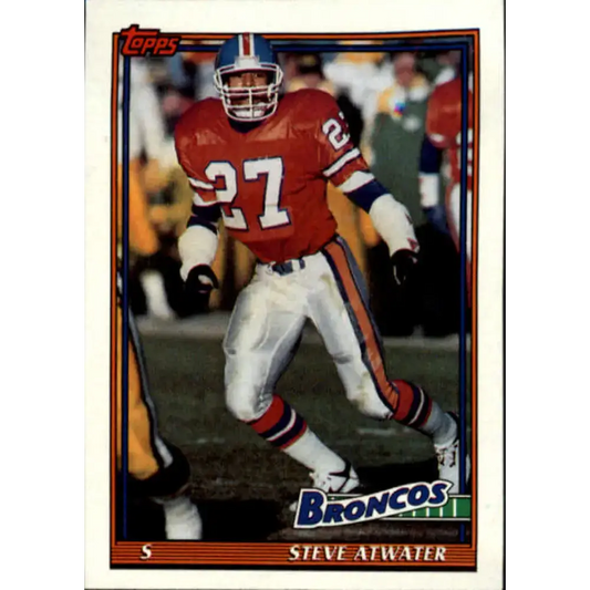 1991 Topps #565 Steve Atwater NM-MT Denver Broncos Football Card