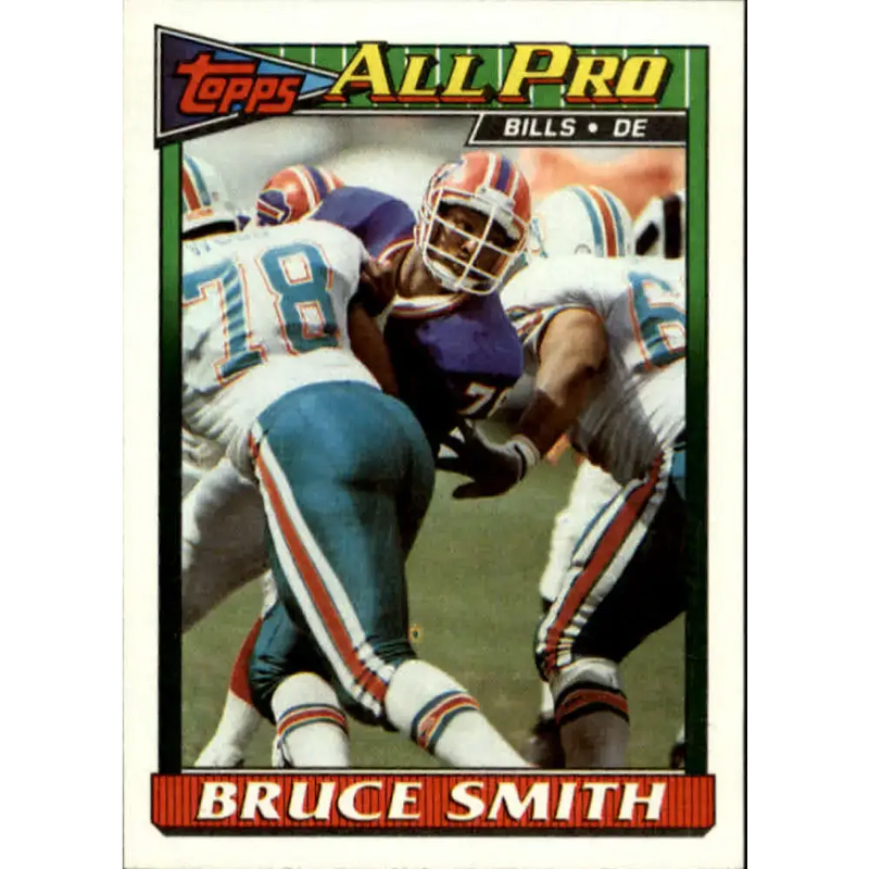 1991 Topps #59 Bruce Smith NM-MT Buffalo Bills Football Card - Football Card Single