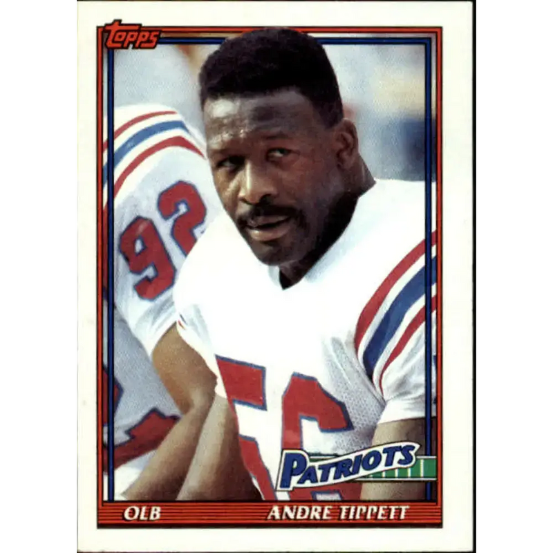 1991 Topps #617 Andre Tippett NM-MT New England Patriots Football Card