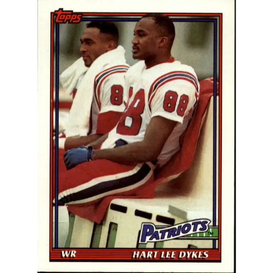 1991 Topps #627 Hart Lee Dykes NM-MT New England Patriots Football Card