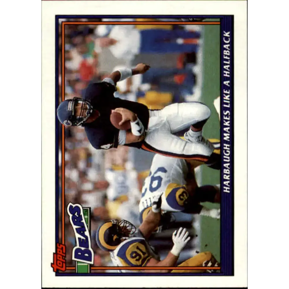 1991 Topps #630 Jim Harbaugh NM-MT Chicago Bears Football Card - Football Card Single