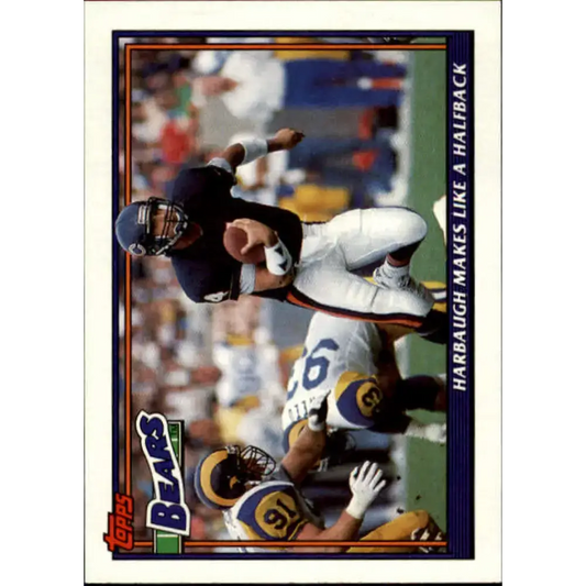 1991 Topps #630 Jim Harbaugh NM-MT Chicago Bears Football Card