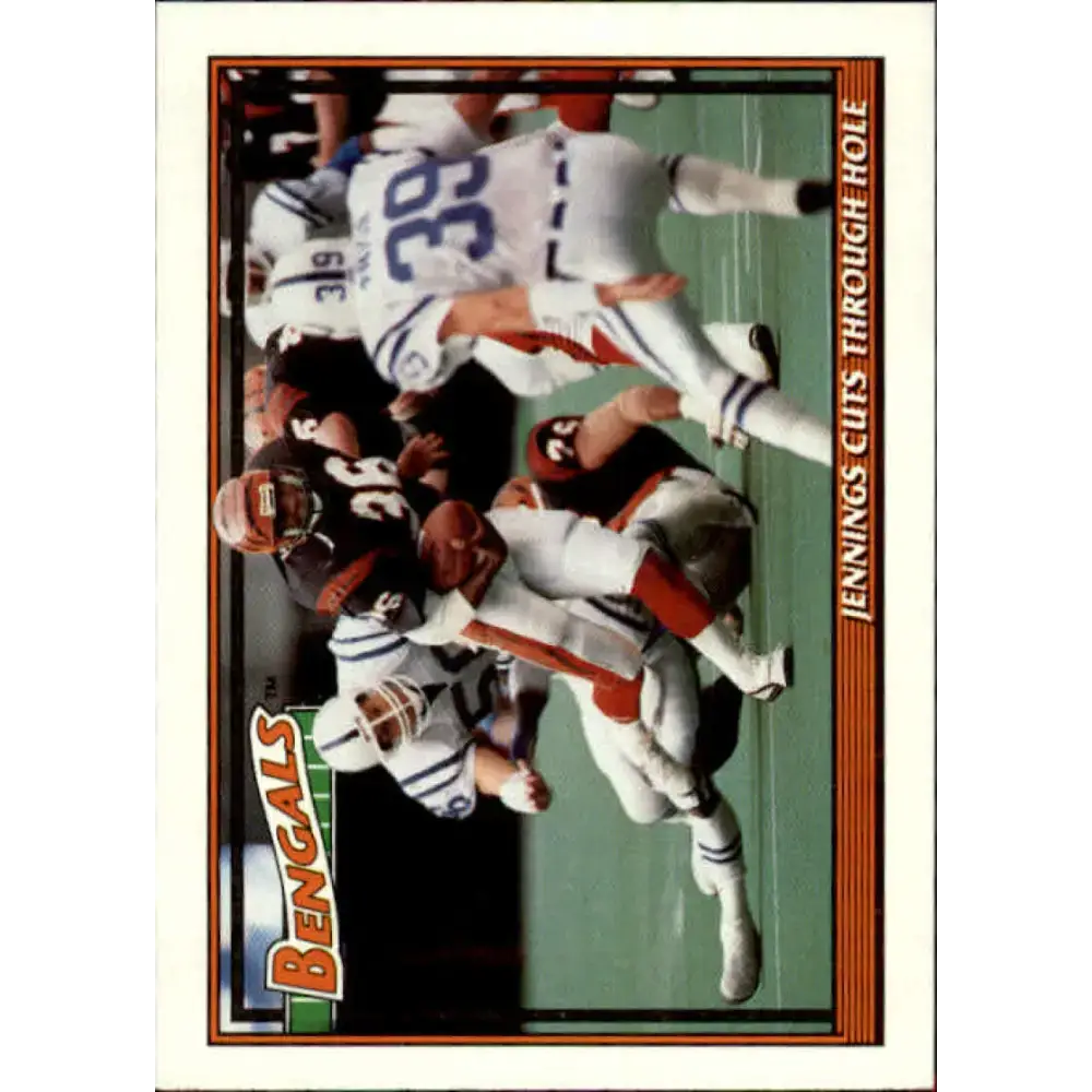 1991 Topps #631 Stanford Jennings NM-MT Cincinnati Bengals Football Card - Football Card Single