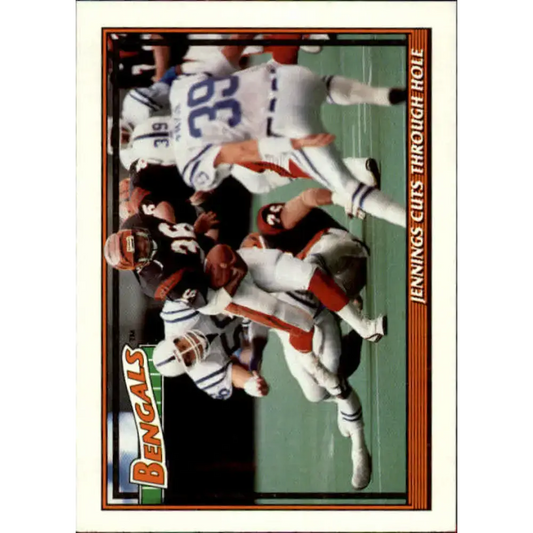 1991 Topps #631 Stanford Jennings NM-MT Cincinnati Bengals Football Card