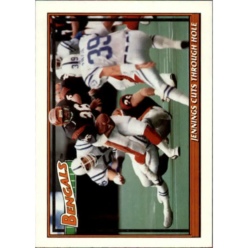 1991 Topps #631 Stanford Jennings NM-MT Cincinnati Bengals Football Card - Football Card Single