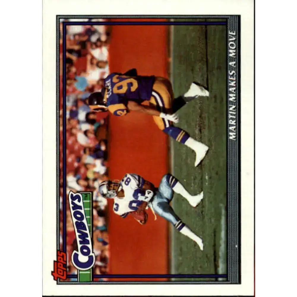 1991 Topps #633 Kelvin Martin NM-MT Dallas Cowboys Football Card