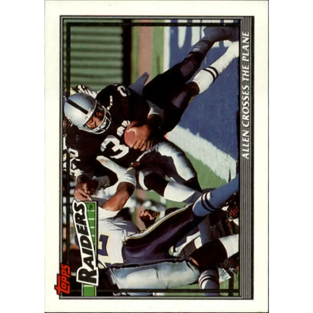1991 Topps #640 Marcus Allen NM-MT Los Angeles Raiders Football Card - Football Card Single