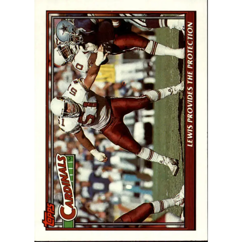 1991 Topps #649 Bill Lewis NM-MT Phoenix Cardinals Football Card - Football Card Single