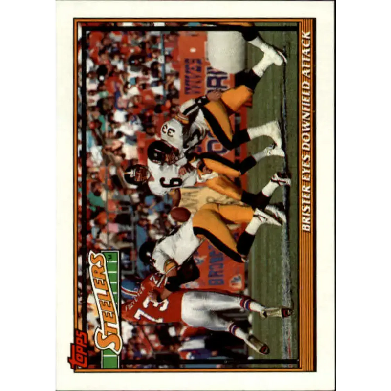 1991 Topps #650 Bubby Brister NM-MT Pittsburgh Steelers Football Card