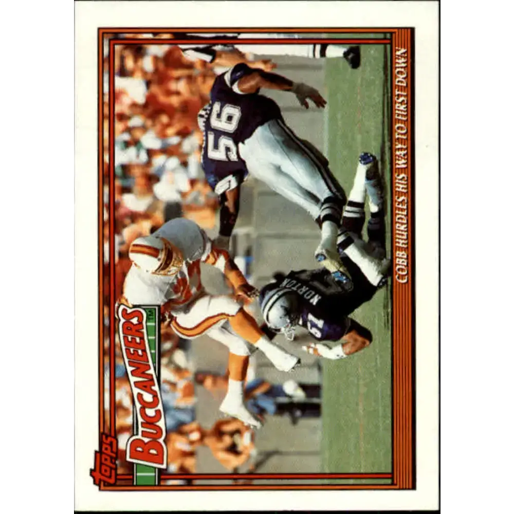 1991 Topps #654 Reggie Cobb NM-MT Tampa Bay Buccaneers Football Card - Football Card Single