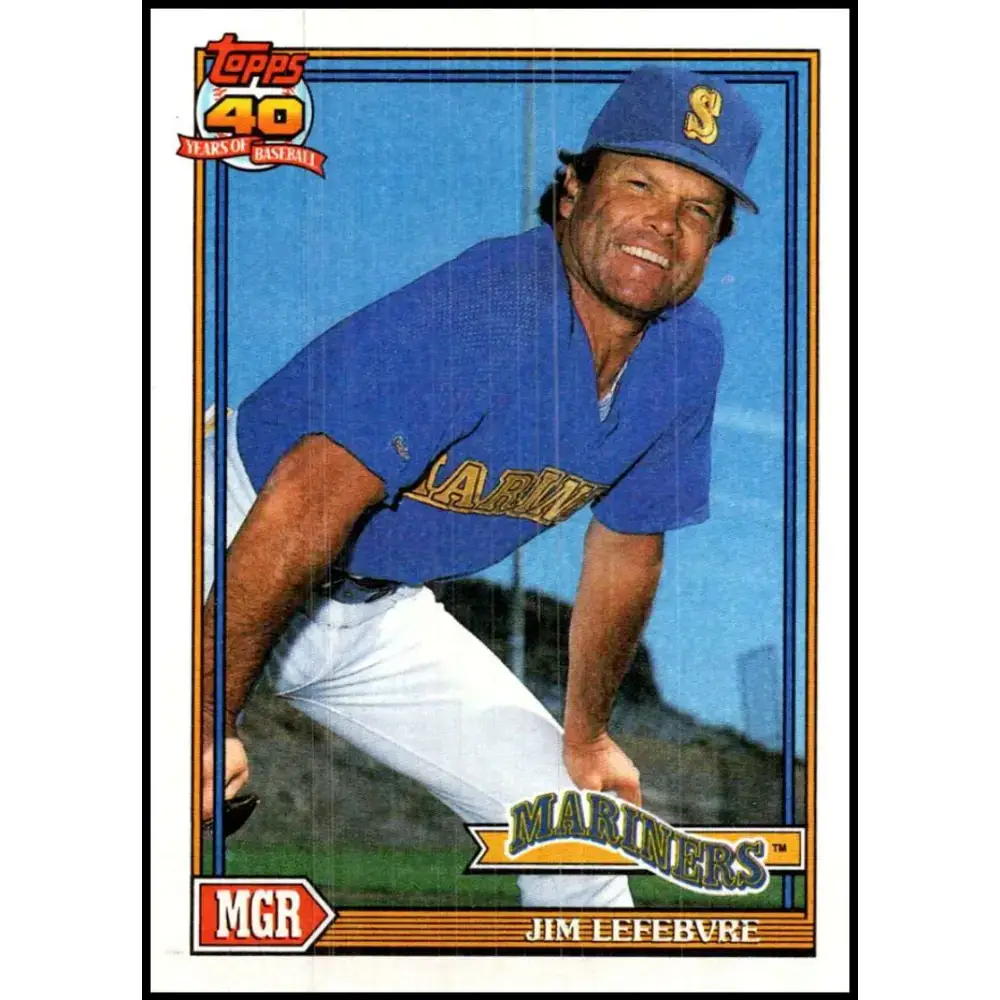1991 Topps #697 Shawn Abner NM-MT San Diego Padres Baseball Card - Baseball Card Single