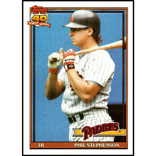1991 Topps #725 Ron Gant NM-MT Atlanta Braves Baseball Card - Baseball Card Single