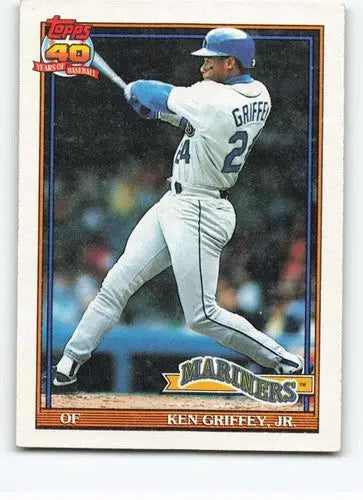 1991 Topps #790 Ken Griffey Jr. NM Near Mint Mariners ID:83457 - Baseball Card Single