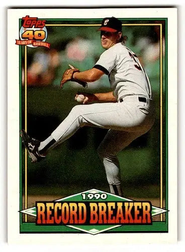 1991 Topps #8 Bobby Thigpen Chicago White Sox Baseball Cards ID:53057 - Baseball Card Single