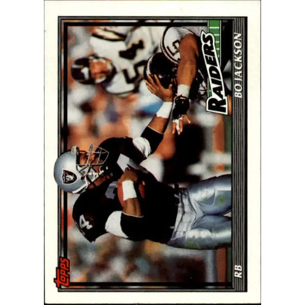 1991 Topps #99 Bo Jackson NM-MT Los Angeles Raiders Football Card - Football Card Single