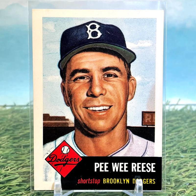 1991 TOPPS ARCHIVES ULTIMATE 1953 SERIES PEE WEE REESE #76 BROOKLYN DODGERS - Baseball Card Single
