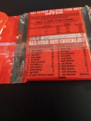 1991 Topps Baseball Factory Sealed Rack Pack. 45 cards. - Baseball Card Box