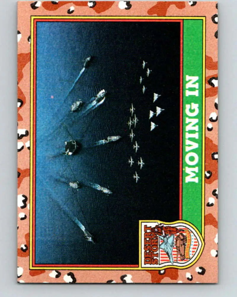 1991 Topps Desert Storm #62A Moving In Stock Image Ãâ Regular Error or Misprint May Ship NonSport Trading Card