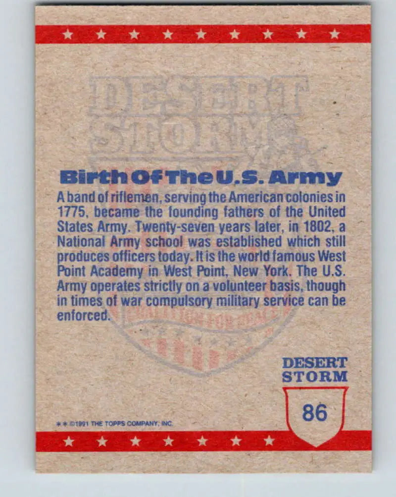 1991 Topps Desert Storm #86A Sunset on the F-14 Stock Image Ãâ Regular Error or Misprint May Ship NonSport Trading Ca