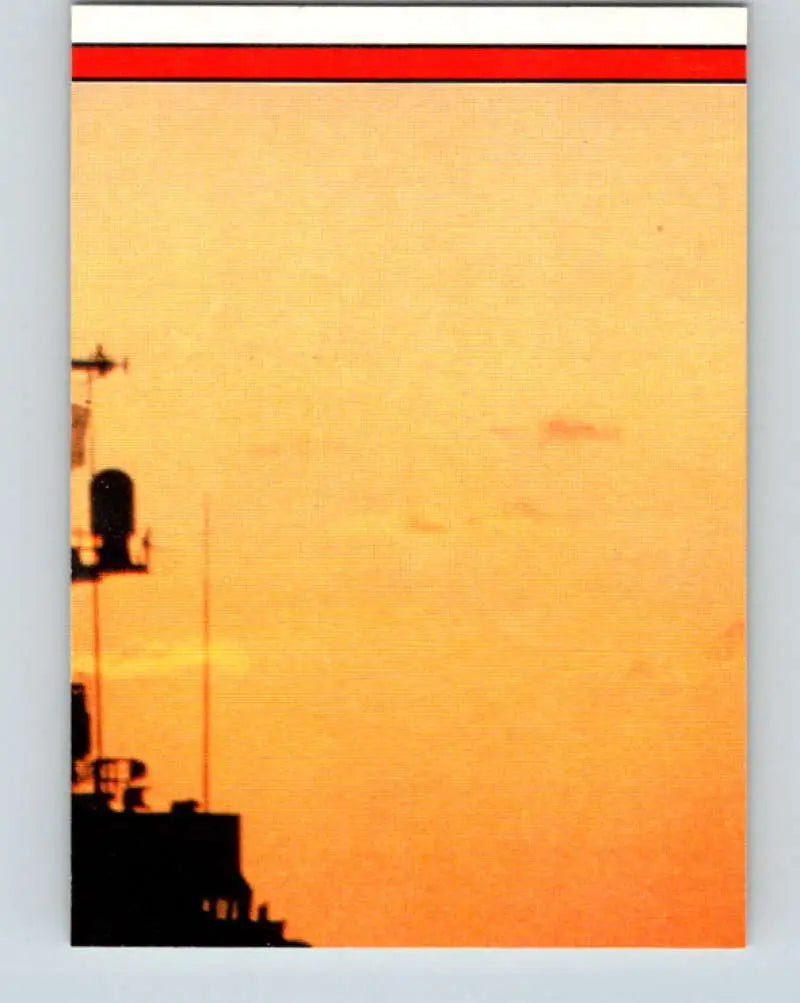 1991 Topps Desert Storm Stickers #4 8th Field Artillery Motto Daring and Tenacious NonSport - Non-Sports Card Single