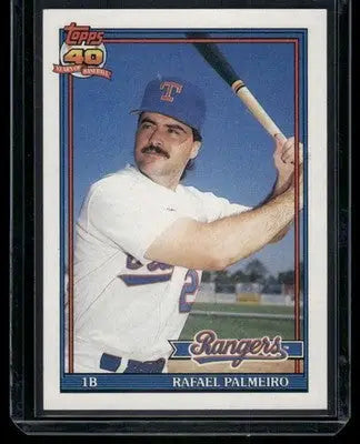1991 Topps Rafael Palmeiro #295 Baseball - Baseball Card Single