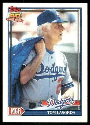 1991 Topps Tom Lasorda #789 Baseball - Baseball Card Single