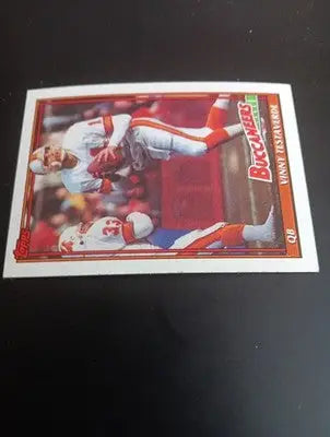 1991 Topps - Vinny Testaverde #491. Tampa Bay Buccaneers. NRMT+ - Football Card Single