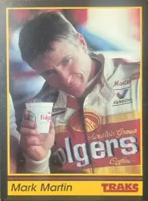 1991 Traks #6 Mark Martin - Racing Card Single