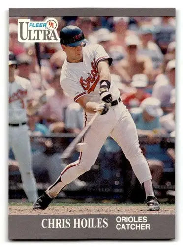 1991 Ultra #17 Chris Hoiles Baltimore Orioles Baseball Cards EX/NM ID:53989 - Baseball Card Single