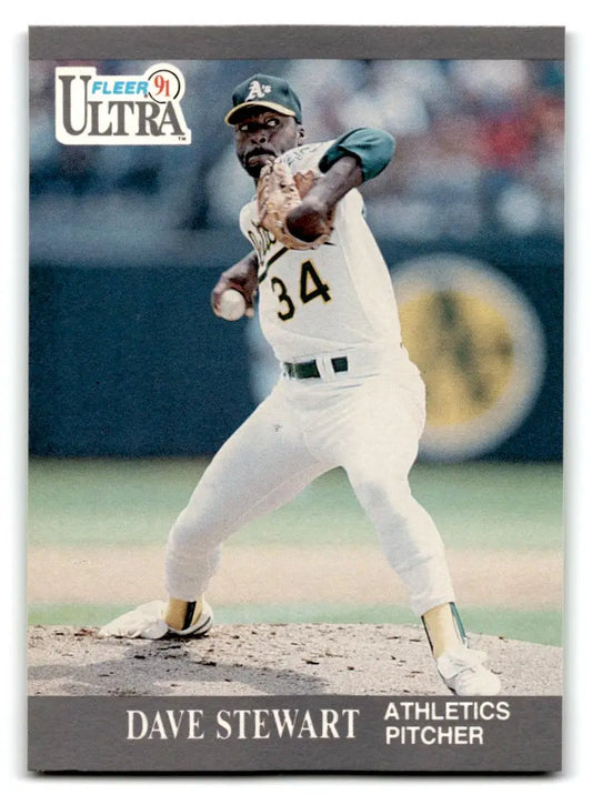 1991 Ultra #254 Dave Stewart - Baseball Card Single