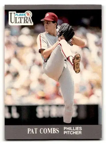 1991 Ultra #259 Pat Combs Philadelphia Phillies Baseball Cards EX/NM ID:53988 - Baseball Card Single