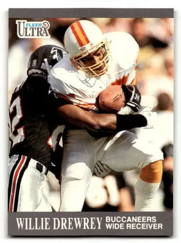 1991 Ultra #262 Willie Drewrey Tampa Bay Buccaneers Football Cards N ID:56592 - Football Card Single