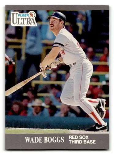 1991 Ultra #27 Wade Boggs Boston Red Sox Baseball Cards EX/NM ID:53986 - Baseball Card Single