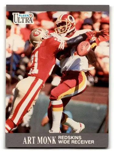 1991 Ultra #274 Art Monk Washington Redskins Football Cards EX/NM ID:56564 - Football Card Single