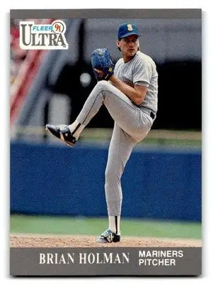 1991 Ultra #338 Brian Holman - Baseball Card Single