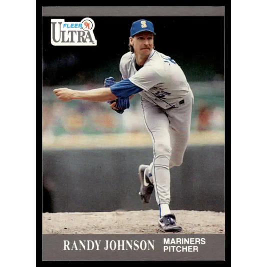 1991 Ultra #339 Randy Johnson NM-MT Seattle Mariners Baseball Card - Baseball Card Single